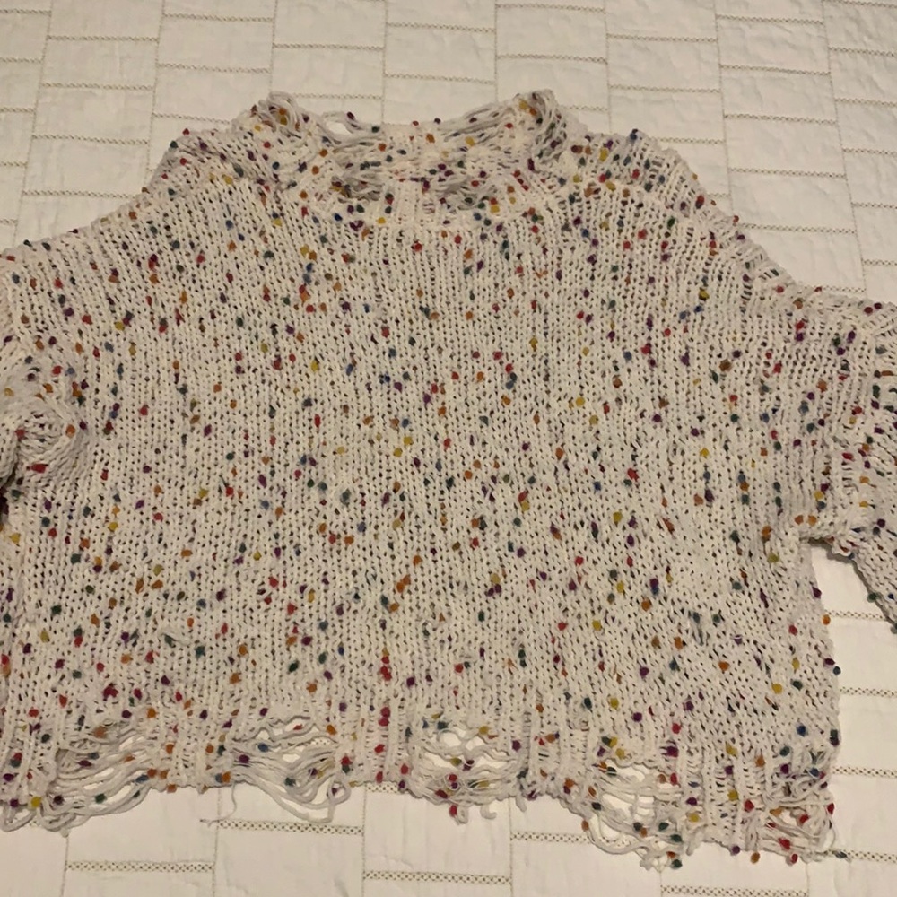 Multi color sweater